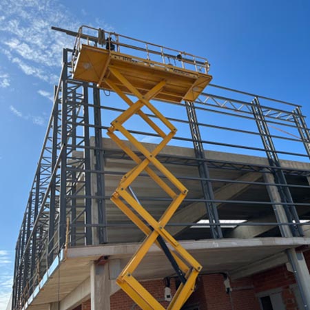 Colocación de Estructuras Metálicas en Cuyceal